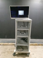STRYKER ENDOSCOPY CART WITH VISION PRO SYNK LED MONITOR