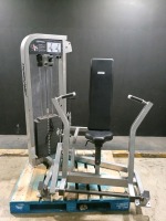 LIFE FITNESS CHEST PRESS EXERCISE MACHINE