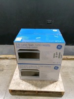 LOT OF (2) GE MICROWAVES