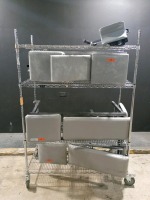 LOT OF (3) PT BENCHES