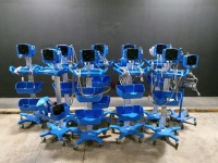 LOT OF (13) GE DINAMAP CARESCAPE V100 PATIENT MONITORS