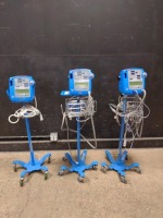 LOT OF (3) GE DINAMAP PRO 400V2 PATIENT MONITORS