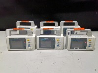LOT OF (6) PHILIPS INTELLIVUE X2 PATIENT MONITORS