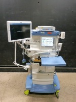 DRAGER APOLLO ANESTHESIA MACHINE WITH (4.53.05 SOFTWARE VERSION, MAN. SPONT, VOL. MODE, VOL. AF MODE, PRESS. MODE, PRESS. SUPP.) & INFINITY KAPPA PATIENT MONITORING SYSTEM