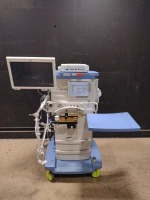 DRAGER APOLLO ANESTHESIA MACHINE WITH (4.30.05 SOFTWARE VERSION, MAN. SPONT, VOL. MODE, VOL. AF MODE, PRESS. MODE, PRESS. SUPP.) & INFINITY KAPPA PATIENT MONITORING SYSTEM