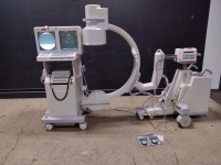 OEC SERIES 9600 C-ARM SYSTEM WITH 12 INCH II TO INCLUDE DUAL MONITOR WORKSTATION WITH HAND CONTROL & FOOTSWITCH (SERIAL# 62-0016) (DOM: 5/1996)