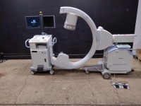 SIEMENS ARCADIS ORBIC C-ARM SYSTEM WITH 9 INCH II TO INCLUDE DUAL MONITOR WORKSTATION WITH HAND CONTROL & FOOTSWITCH (SERIAL# 23185) (DOM: 2013)