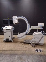 SIEMENS ARCADIS AVANTIC C-ARM SYSTEM WITH 12 INCH II TO INCLUDE DUAL MONITOR WORKSTATION WITH HAND CONTROL & FOOTSWITCH (SERIAL# 33082) (DOM: 2012)