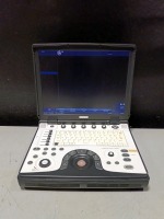 GE LOGIQ E PORTABLE ULTRASOUND MACHINE (SERIAL# 282884WX6) (DOM: 2/2013)