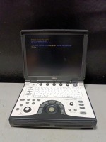 GE LOGIQ E PORTABLE ULTRASOUND MACHINE (SERIAL# 300103US7) (DOM: 11/2016)