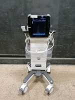 GE VENUE 40 PORTABLE ULTRASOUND MACHINE WITH 1 PROBE (12L) (SERIAL# 176933WX0) (DOM: DEC. 2010)