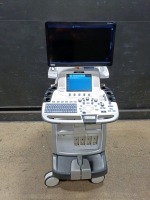 GE LOGIQ E9 ULTRASOUND MACHINE (SERIAL# 201303US6) (DOM: 7/2016)