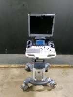 GE LOGIQ S7 PRO ULTRASOUND MACHINE (SERIAL # 500695SU1) (DOM: 6/2016) (OPTIONS: DICOM, SCAN ASSISTANT, LOGIQVIEW, ONBOARD REPORTING, 4D, BFLOW) (R2.0.4 SOFTWARE VERSION) (ID# 30)