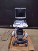 GE LOGIQ S7 PRO ULTRASOUND MACHINE (SERIAL # 500485SU1) (DOM: 2/2016) (OPTIONS: DICOM, SCAN ASSISTANT, LOGIQVIEW, ONBOARD REPORTING, 4D, BFLOW) (R2.0.4 SOFTWARE VERSION) (ID# 22)