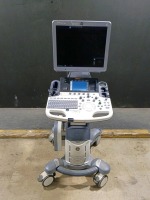 GE LOGIQ S7 EXPERT ULTRASOUND MACHINE (SERIAL # 500789SU1) (DOM:9/2016) (OPTIONS: DICOM, SCAN ASSISTANT, LOGIQVIEW, ONBOARD REPORTING, 4D, BFLOW) (R2.0.4 SOFTWARE VERSION) (ID# 10)