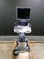 GE LOGIQ S7 EXPERT ULTRASOUND MACHINE (SERIAL # 500847SU1) (DOM: 10/2016) (OPTIONS: DICOM, SCAN ASSISTANT, LOGIQVIEW, ONBOARD REPORTING, 4D, BFLOW) (R2.0.4 SOFTWARE VERSION) (ID# 57)