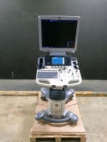 GE LOGIQ S7 EXPERT ULTRASOUND MACHINE (SERIAL # 500999SU1) (DOM: 5/2017) (OPTIONS: DICOM, SCAN ASSISTANT, LOGIQVIEW, ONBOARD REPORTING, 4D, ELASTOGRAPHY, AUTOIMT, ELASTOQA, BFLOW) (R2.0.4 SOFTWARE VERSION) (ID# 46)