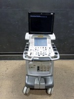 GE VIVID E9 ULTRASOUND MACHINE (SERIAL# VE99343) (DOM: 04/2015)