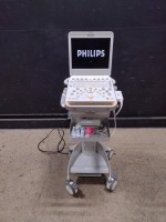 PHILIPS CX50 PORTABLE ULTRASOUND MACHINE WITH 2 PROBES (L12-3, C5-1) (SERIAL# USA0800313) (DOM: 10/2008)