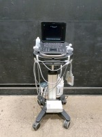 SONOSITE EDGE II PORTABLE ULTRASOUND MACHINE WITH 3 PROBES (L38, C60, P19) (SERIAL# Q4Y410) DOM: 6/2018)