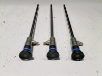 LOT OF (3) OLYMPUS (REF# A5294A) 0 DEGREE RIGID SCOPES (AUTOCLAVABLE)