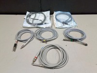 LOT OF FIBER OPTIC LIGHT CABLES