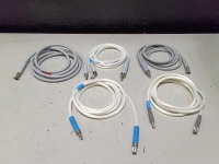 LOT OF FIBER OPTIC LIGHT CABLES