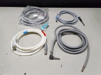 LOT OF FIBER OPTIC LIGHT CABLES