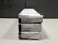 LOT OF (3) COVIDIEN TRIEEAXL25XTORVIL BLACK CIRUCLAR STAPLER WITH TRI-STAPLE TECHNOLOGY (EXP: 2028-06-30)
