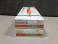 LOT OF (2) ETHICON ER320 LIGACLIP ENDOSCOPIC ROTATING MULTIPLE CLIP APPLIERS (EXP: 2030-04-30)