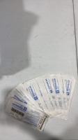 LOT OF 18 PETER BRASSELER HOLDINGS, LLC 5003986M0 BRASSELER USA SURGICAL SAW BLADE, OSCILLATING, SINGLE-USE KM3-105 18.5 X 9.0MM