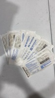 LOT OF 14 PETER BRASSELER HOLDINGS, LLC 5003989M0 BRASSELER USA SURGICAL SAW BLADE, OSCILLATING, SINGLE-USE KM3-111 25.0 X 9.0MM