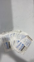 LOT OF 12 PETER BRASSELER HOLDINGS, LLC 014697M0 BRASSELER USA ORTHOPAEDIC BUR, SINGLE-USE 14-S0903 4.0 X 9.5MM OVAL
