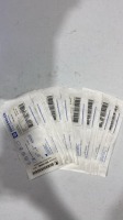 LOT OF 10 PETER BRASSELER HOLDINGS, LLC 5004016M0 BRASSELER USA SURGICAL SAW BLADE, OSCILLATING, SINGLE-USE KM33-410 11.5 X 5.5MM