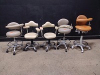 LOT OF (5) STOOLS