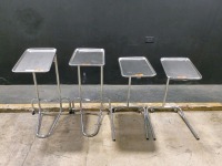 LOT OF (4) MAYO STANDS