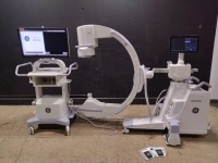 GE OEC ELITE PMCARE C-ARM SYSTEM WITH 9 INCH II TO INCLUDE WORKSTATION WITH FOOTSWITCH (SERIAL# FSXXTX00115) (DOM: NOV. 2020)