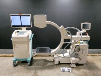 ZIEHM VISION RFD C-ARM SYSTEM TO INCLUDE DUAL MONITOR WORKSTATION WITH HAND CONTROL & FOOTSWITCH (SERIAL# 20680) (DOM: 10/2015)