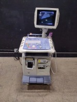 ALOKA PROSOUND ALPHA 5 SV ULTRASOUND MACHINE WITH 2 PROBES (UST-987-7.5, UST-9126) (SERIAL# M01745)