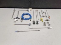 ACMI CYSTOSCOPY INSTRUMENT SET TO INCLUDE: (2) ACMI (REF# M3 30A GOLD 30 DEGREE & M3 70A 70 DEGREE) RIGID SCOPES