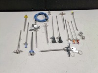 ACMI CYSTOSCOPY INSTRUMENT SET TO INCLUDE: (2) ACMI (REF# M3 30A 30 DEGREE & M3 70A 70 DEGREE) RIGID SCOPES