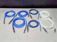 LOT OF FIBER OPTIC LIGHT CABLES
