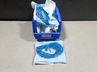 LOT OF BIPOLAR CAUTERY CORDS (BLUE)