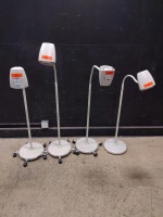 LOT OF (4) BREWER EXAM LIGHTS