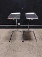 LOT OF (2) MAYO STANDS