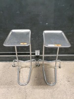 LOT OF (2) MAYO STANDS
