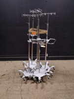 LOT OF IV POLES