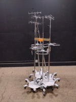 LOT OF IV POLES