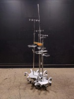LOT OF IV POLES