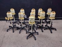 LOT OF (11) MEDELA SYMPHONY BREAST PUMPS